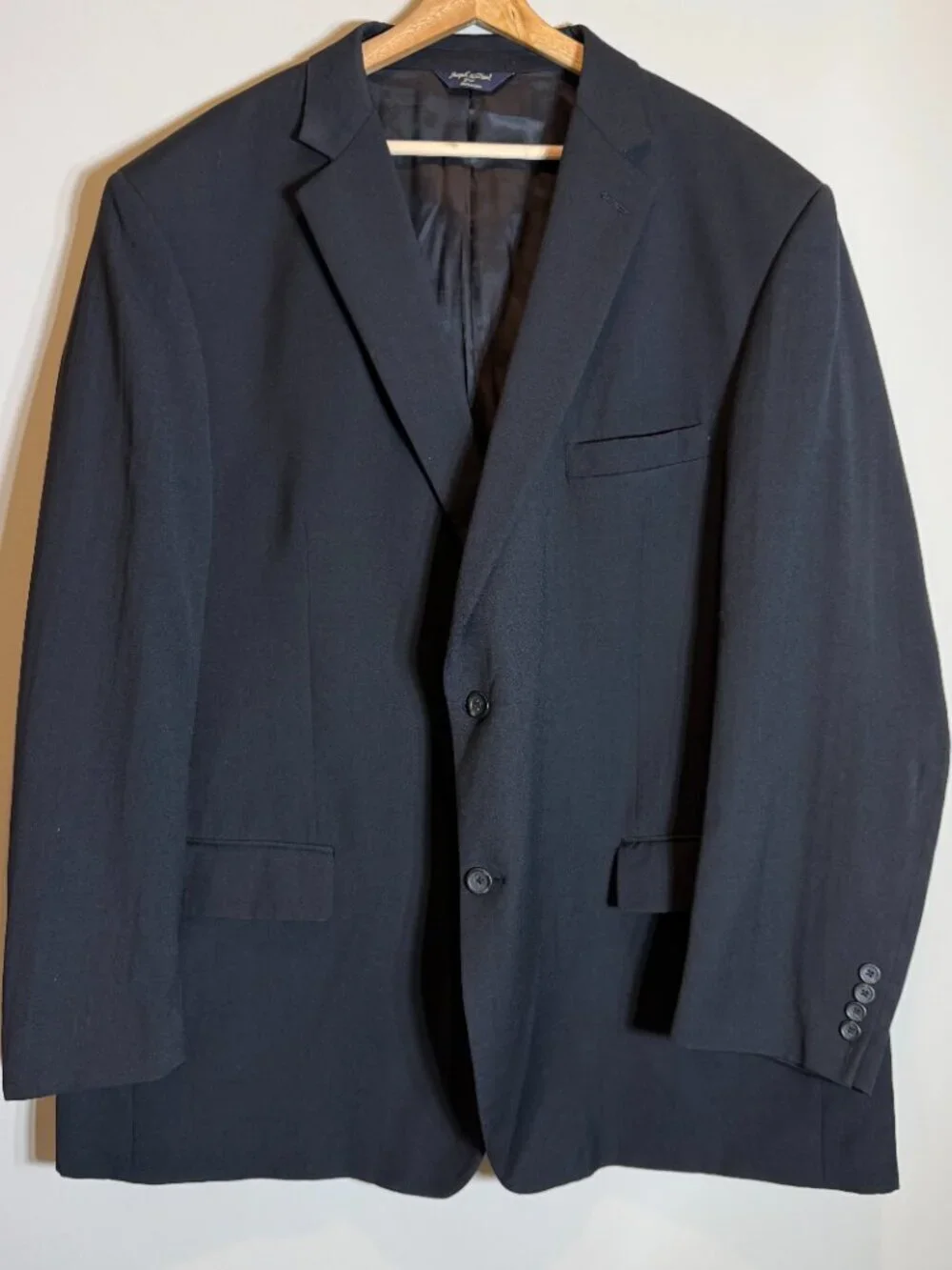 Joseph & Feiss Gold Wool Sport Coat Dinner Jacket Blazer Men's 52L Black Career